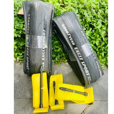 固特異 GOODYEAR EAGLE SPORT 公路車胎 含內胎 可折防刺 耐用28C, 1個, 28C一車份
