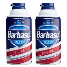 바바솔 오리지날 면도크림 283g 2개입, 단품