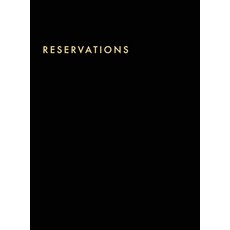 Reservations Book: Hardcover Restaurant Reservations Double Page per Day for Lunch and Dinner 8.5x... Hardcover, Paula Rocket, English, 9783947808663