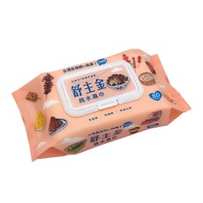 舒主金 純水濕紙巾 箱購36包 加厚純水柔濕巾 有蓋濕紙巾 隨身濕紙巾, 80張, 36個