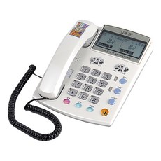 오빌 2국선 유선 전화기 화이트, OID-230