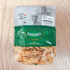Baronia 義大利麵 蝴蝶麵 113型 500g, 1個