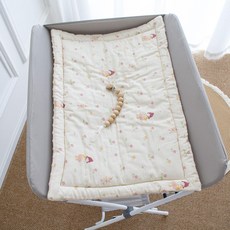 데이희 휴대용기저귀매트 기저귀갈이대 방수, 50 x 70cm, 레드 햇 소녀