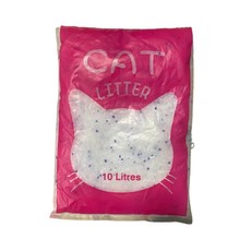 嘟嘟貓砂 大顆粒水晶砂 10L 8包裝 超強吸水 強力除臭 低粉塵 持久消臭 用量節省, 8包, 抗菌無味