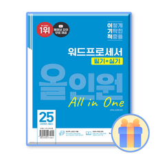 이기적 워드프로세서 필기실기 올인원 2025, 영진닷컴, 김옥남