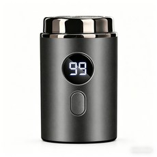 迷你電動剃鬚刀 Type-C 全身水洗, 星空灰+充電線+可水洗+超長續航, 星空灰, N/A