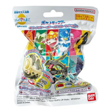 BANDAI 寶可夢怪物球入浴球，內含隨機公仔，葡萄香味兒童泡澡玩具, 寶貝球, 1個