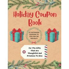 (英文圖書)Holiday Coupon Book: 57 Customized Coupons To Give For The Holidays. For The Gif... 平裝版, Independently Published, 英文
