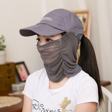 접이식 폴딩 캡 모자, FREE 그레이