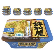 明星食品 評判屋鹽味炒麵, 12入