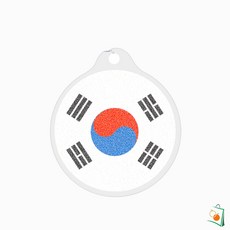 OS 데코샌드디로 711 태극기 가방고리만들기 만들기키트 만들기재료