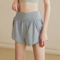 투니스 여성 퀵드레이 하이웨스트 요가 숏 팬츠