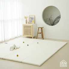 크림하우스 논슬립 프리 폴더 매트 140 X 210 X 4cm, 혼합, 1개