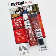 데브콘 검정 스틸 에폭시접착제 56.8g 철 스테인리스 알루미늄 황동 구리 접착 본드, 1개