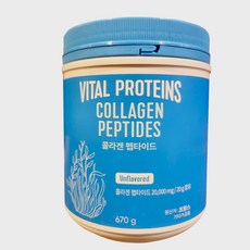 [미리네상점] 바이탈 프로틴 콜라겐 펩타이드 대용량, 670g, 1개