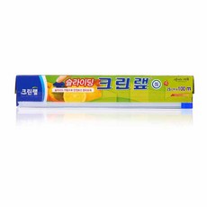 크린랩 키친랩 랲 일회용품 모음 - 샌드위치 비닐랩 커터기 업소용 친환경 주방/음식/푸드 위생 커팅랩 에코, 100m, 1개