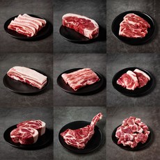 국내산 웻에이징 1+한돈 삼겹살 앞다리 구이 수육 찌개용, 300g, 앞다리살, 구이용, 300g, 1개