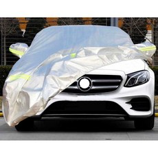 자동차 덮개 벤츠 호환 차량용 커버 레인 보호 먼지, E260L (블랙), 1개