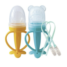 앙쥬 과즙망 2종, 황금바나나(yellow) 예쁜곰(mint), 5세트