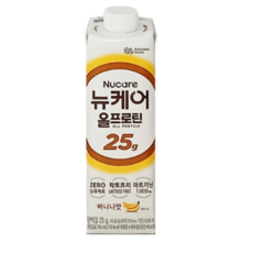 뉴케어 올프로틴 25g 바나나 맛, 245ml, 16개