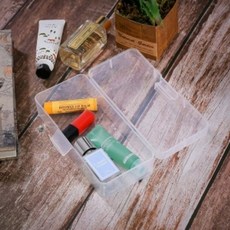 멀티투명플라스틱수납케이스5p소품정리보관통oto8+1PpW