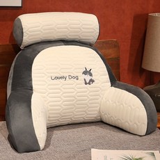 침대 쿠션 소파 목 쿠션 허리 쿠션, 허스키