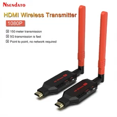 150M 무선 HDMI 송수기 키트 TV 디스플레이 동글 어댑터 카메라 프로젝터용, 07 150M 1TX 1RX