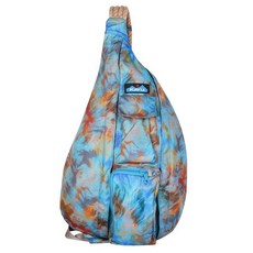 KAVU 오리지널 로프 슬링백 크로스바디 퍼플 이카트_159073, 해양 물약_159073