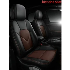 Toyota Land Cruiser CHR Corolla Yaris Prius RAV4 용 나파 가죽 카시트 커버 스타일링 자동차 액, 01 사계절, 01 진짜 가죽, 12 Just one seat