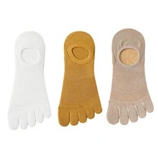 호환3짝/몫 남성 양말 통기성 땀 참신 발가락 캐주얼 손가락 보트 삭스, 01 EU 37-43, 13 3PAIRS-6