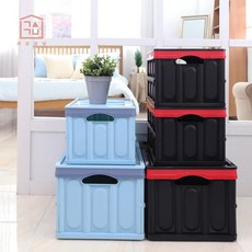 하하만족 적층형 블럭 폴딩박스 30L 블랙hoh45Uby