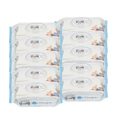 붕어빵 올인원 물티슈 70매 x10개, 70g, 10개