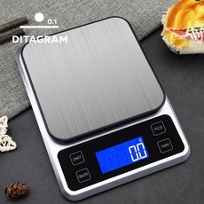 디타그램 전자저울 주방 계량, 1개, CX-368