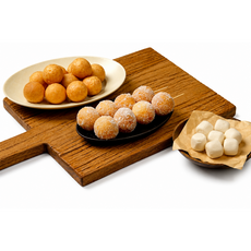 [한국프리믹스] 미니 찹쌀도너츠 냉동생지 1.4Kg (100개입), 1개