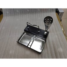 小白的生活工場*雙槽 烙鐵架/金屬烙鐵架, 1個