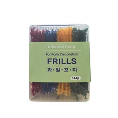 사각과일 꽂이 144P l 이쑤시게 일회용품 휴대용