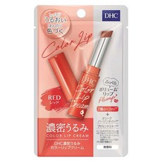 DHC 리치 모이스트 컬러 립 크림, 1.5g, 1개, 레드