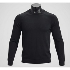 [언더아머_스포츠] 기능성 골프 니트 티셔츠 남성 Black 제로웨이스트 고기능 섬유 TM1373684 GOLF 인텔리니트