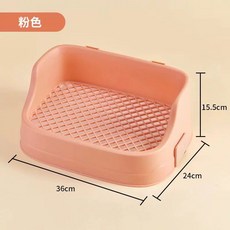 토끼 화장실 세라믹 플라워 배변판 친칠라 소동물 배변훈련, AA. 분리형 화장실 핑크 필름세트 10개 보내주세요