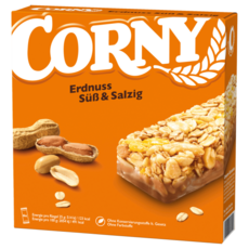 Corny 코니 스위트솔티 땅콩 시리얼바, 150g, 1