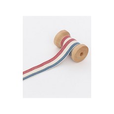 퀼트스타 프렌치 3색 린넨테이프 18mm, 1개, 혼합