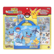 포켓몬스터 해피데이 꼬북이 세트, 혼합색상, 1개