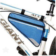 자전거 프레임 가방 새들백 삼각 수납 파우치 라이딩 싸이클 휴대폰 공구 보관, 1개, 수납 자전거가방 레드