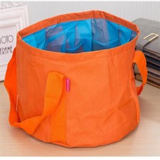 루나mall 캠핑 설거지통 오렌지 휴대용