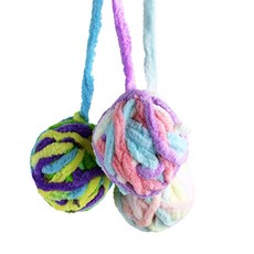 착한장터 고양이 장난감 털실공 고양이공굴리기