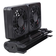 어항용 냉각 팬 저소음 에너지 절약 냉각기 공기 냉각기 습도 감소기 냉각기 속도 조절, EU Plug, 2