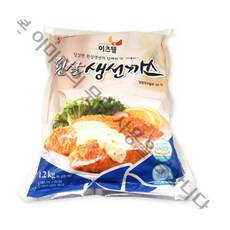 CJ 이츠웰 흰살생선까스 1.2KG (60G 20개) /아이스박스+아이스팩, 1개