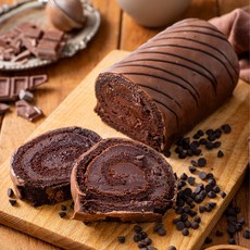 봄날엔 초코퐁당 초코초코 롤케이크 (400g), 1개, 400g
