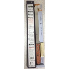 工具家達人 藤次郎 日本製 F-737 高級麵包刀，專業鋸齒設計，輕鬆切吐司、法國麵包，烘焙愛好者首選, 1個, Wooden Tone