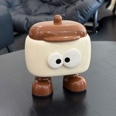 귀여운 다용도 수납함 이쑤시개 면봉 케이스 치실보관함, 큰 아이 이쑤시개 방먼지칸막이